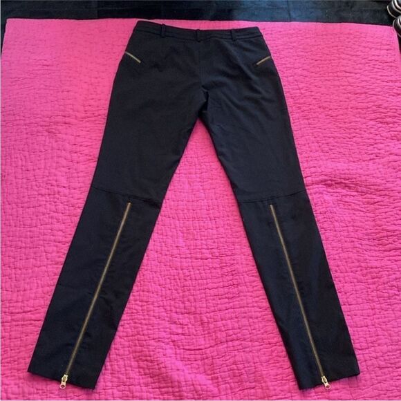 Mackage Black Skinny Pants with Zipper Accents, US2 - Picture 5 of 8